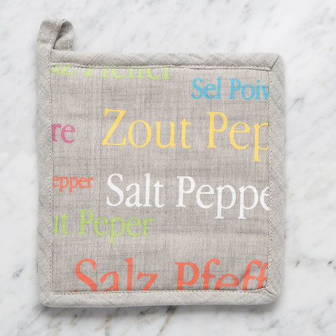 Colorful Salt and Pepper Pot Holder