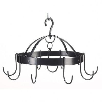 Mini Round Hanging Pot Holder Rack 10039003 Free Shipping