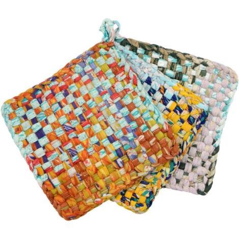 New Hope Recycled Sari Pot Holders