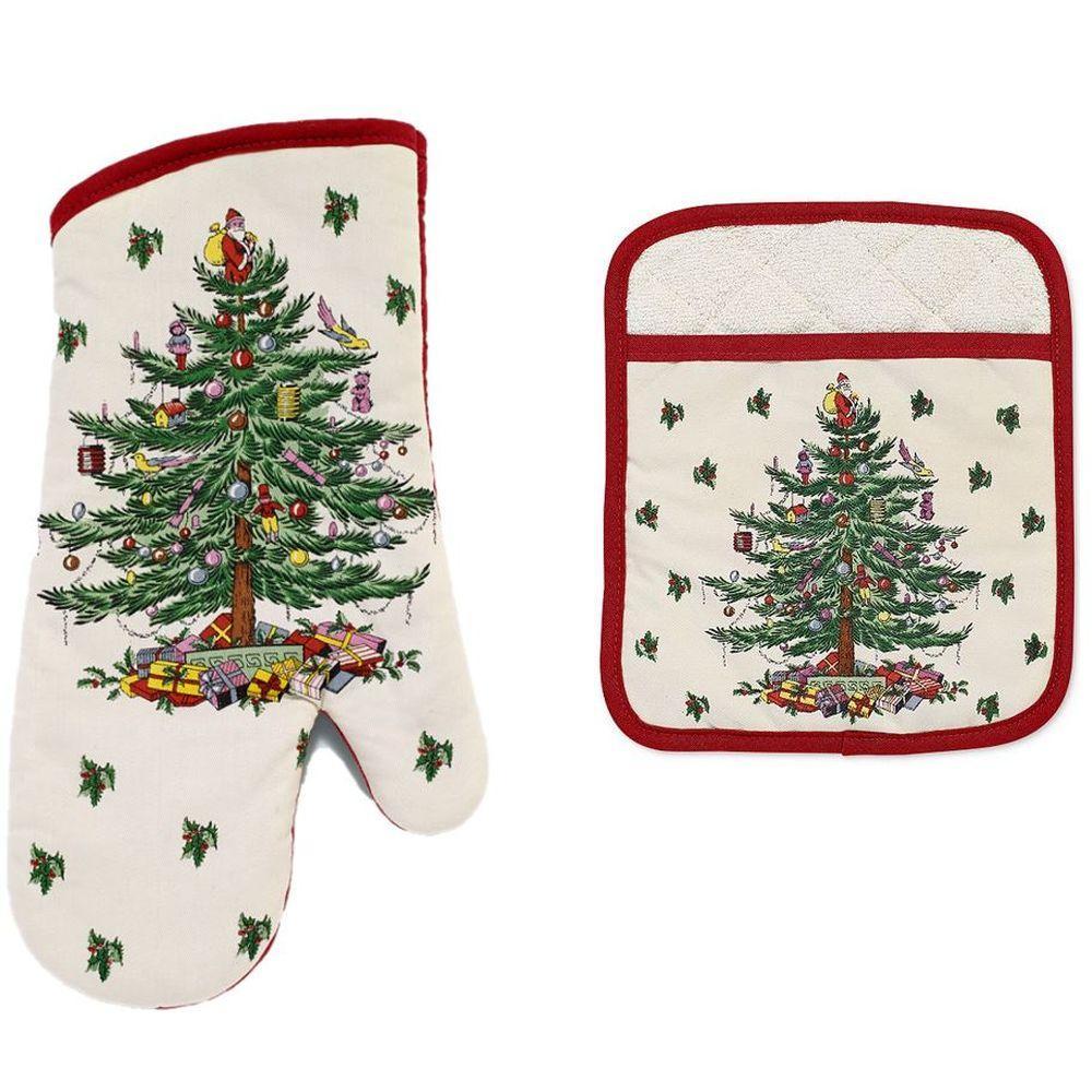 Avanti Linens Spode Tree Oven Mitt, Pot Holder