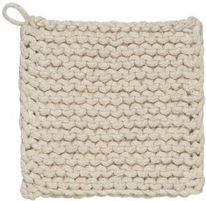 Natural Crochet Pot Holder