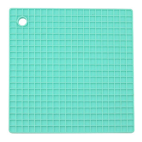 7-inch Silicone Pot Holder, Trivet Mat, jar Opener, spoon Rest  Non Slip, Flexible, Durable, Heat Resistant Hot Pads Thicker