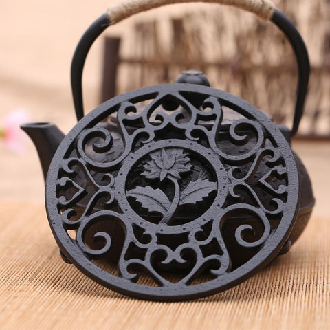 Free shipping cast iron teapot trivets, Cast Iron teapot Holder