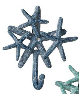 Starfish Cluster Wall Hooks