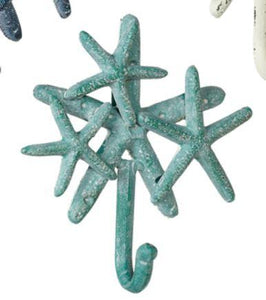 Starfish Cluster Wall Hooks